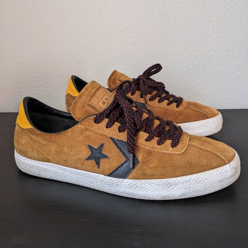 Mens Converse Breakpoint Ox Wheat Suede Lumberjack SZ 9.5